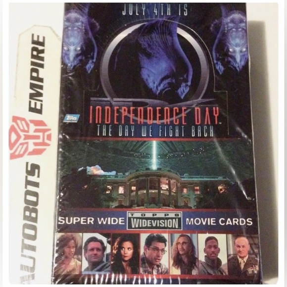 TOPPS Independence Day Wide Vision Movie Card Set scifi Alien Marvel Toys Comic
